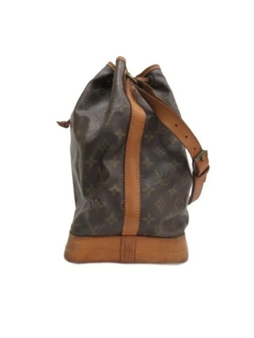 Louis Vuitton Monogram Noe Shoulder Bag Brown
